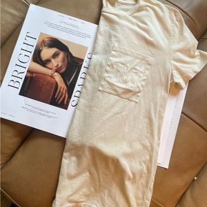 Quiet luxury:  beautiful MaxMara embroidered monogram T-shirt